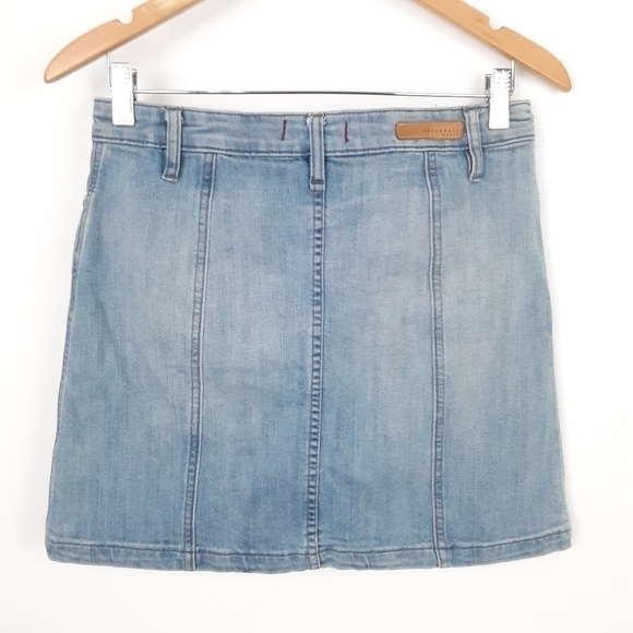 Sanctuary Button Front Denim Skirt - Picture 3 of 7
